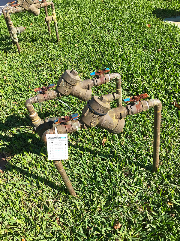 Double Backflow Preventer Unit